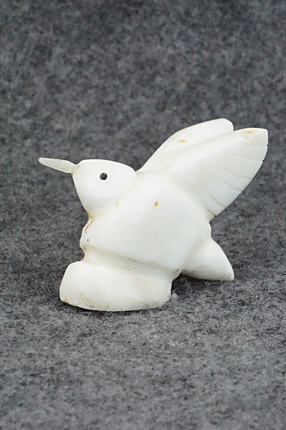 Hummingbird Zuni Fetish Carving - Justin Red Elk