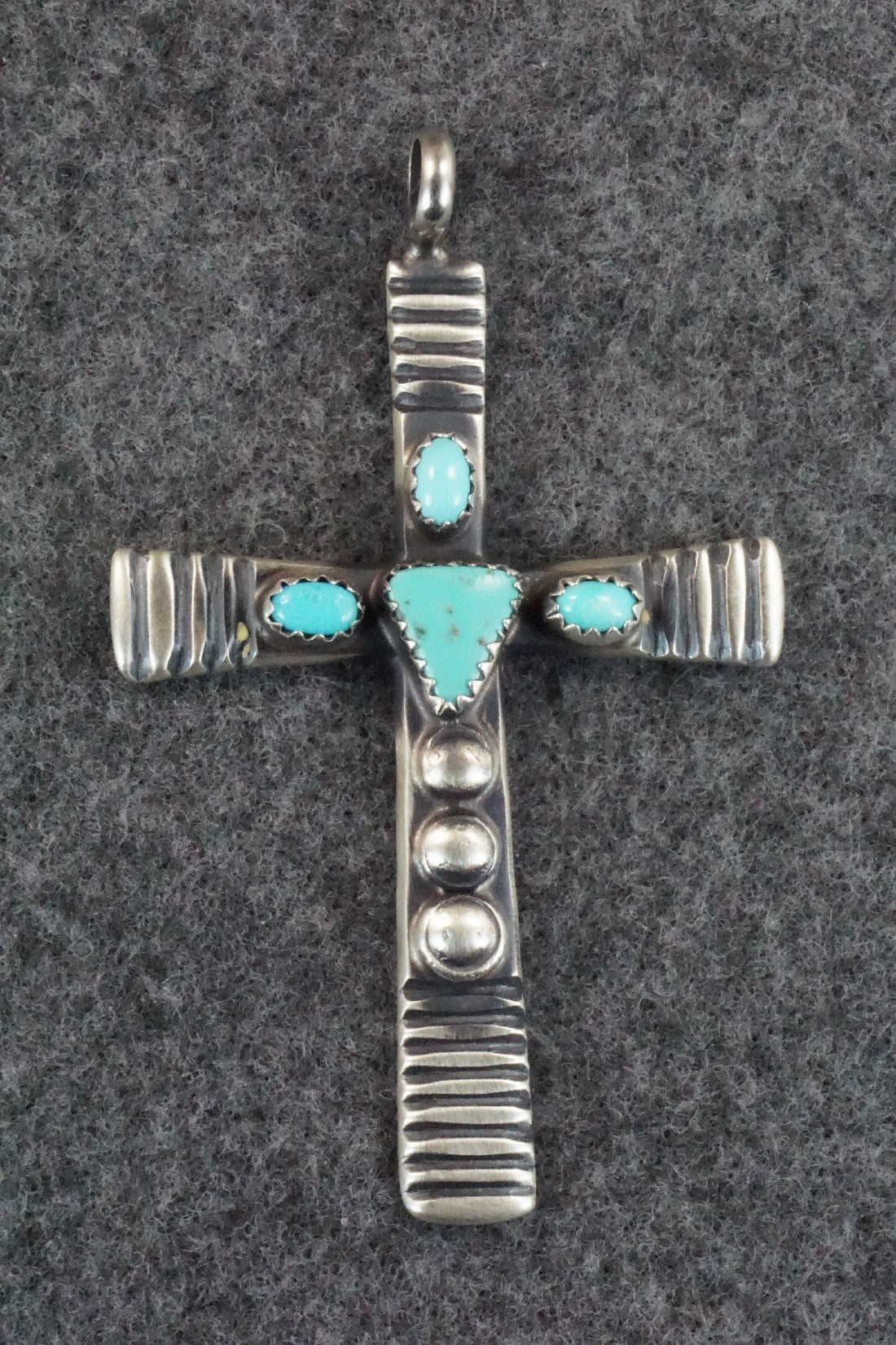 Turquoise & Sterling Silver Pendant - Savanna Morgan