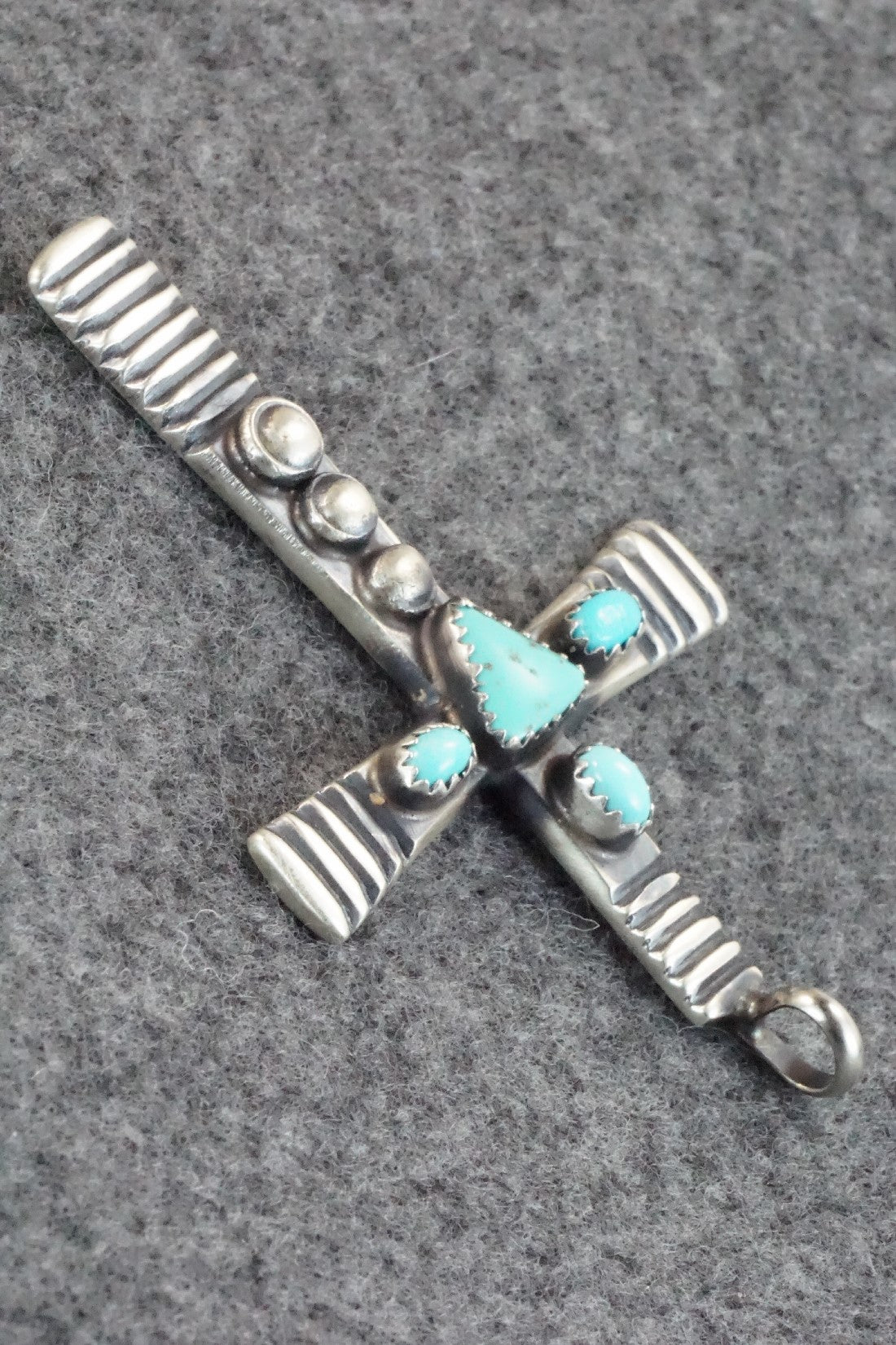 Turquoise & Sterling Silver Pendant - Savanna Morgan