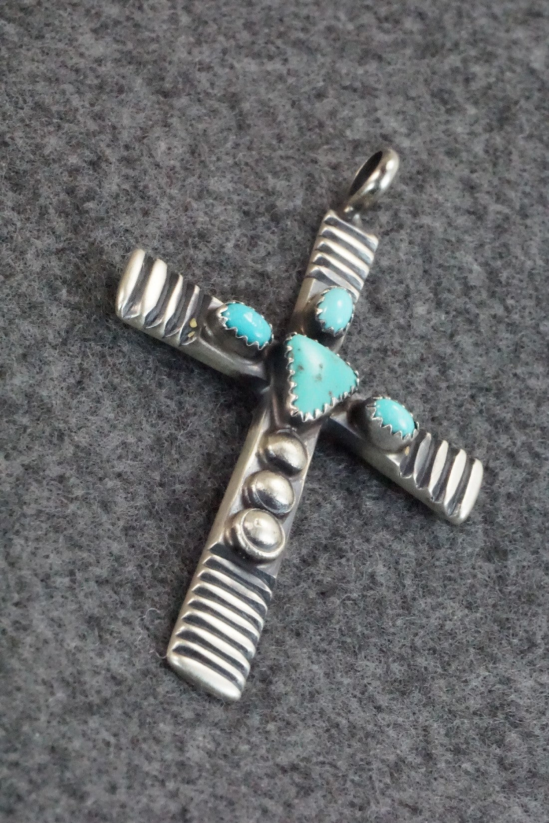Turquoise & Sterling Silver Pendant - Savanna Morgan