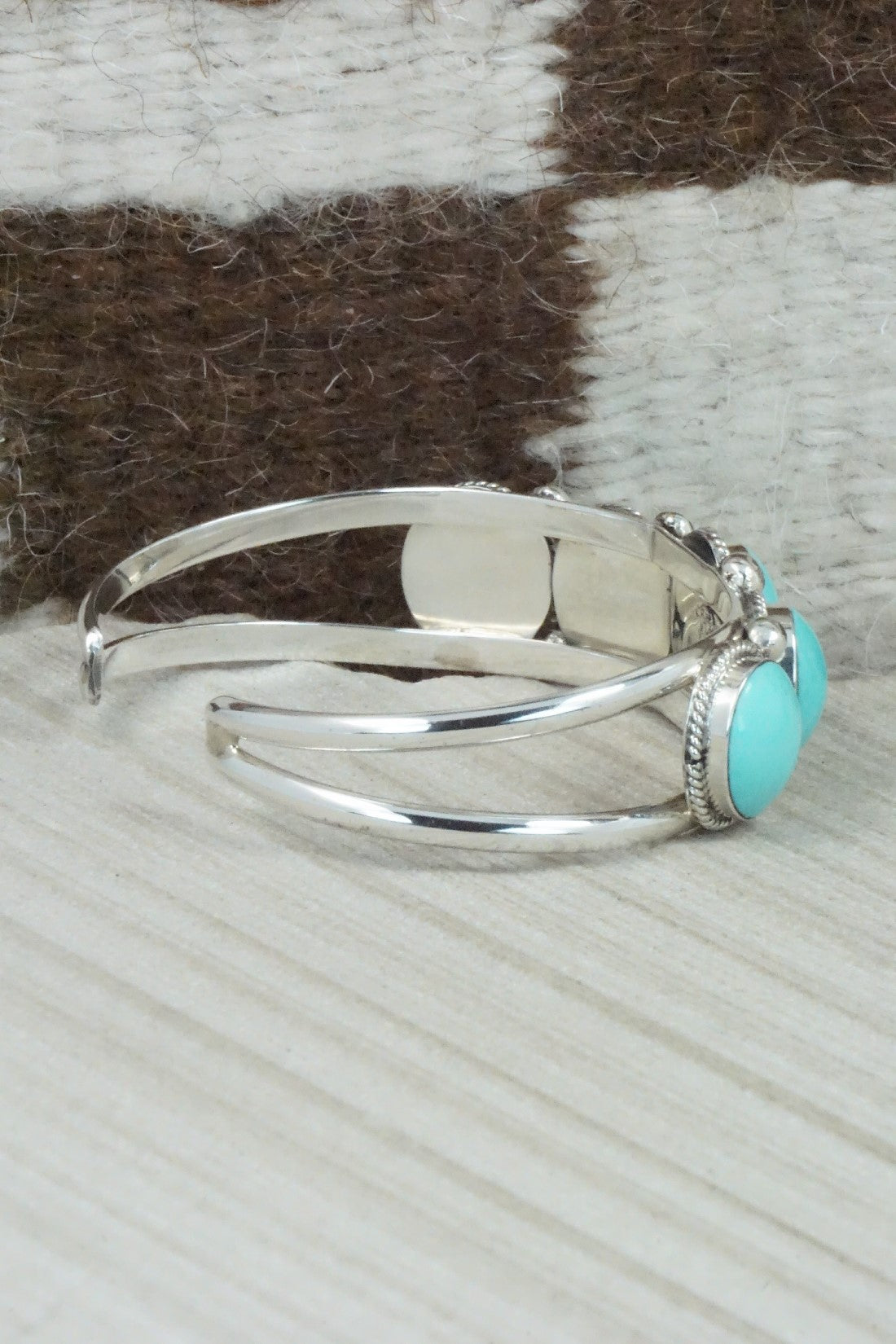 Turquoise & Sterling Silver Bracelet - Raymond Yazzie
