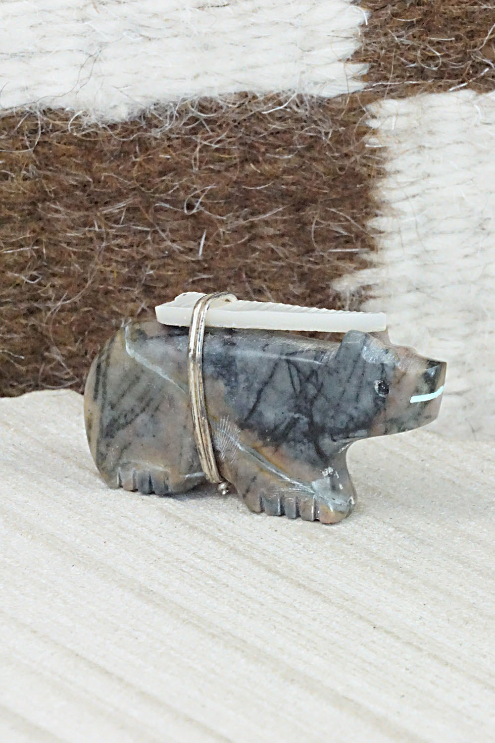 Bear Zuni Fetish Carving - Darrin Boone