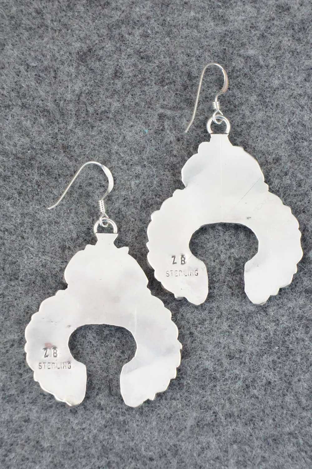 Turquoise & Sterling Silver Earrings - Zeita Begay