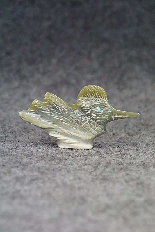 Roadrunner Zuni Fetish Carving - Karen Zunie