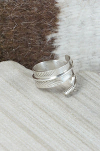 Sterling Silver Ring - Aaron Davis - Size 7.5 (Adj.)