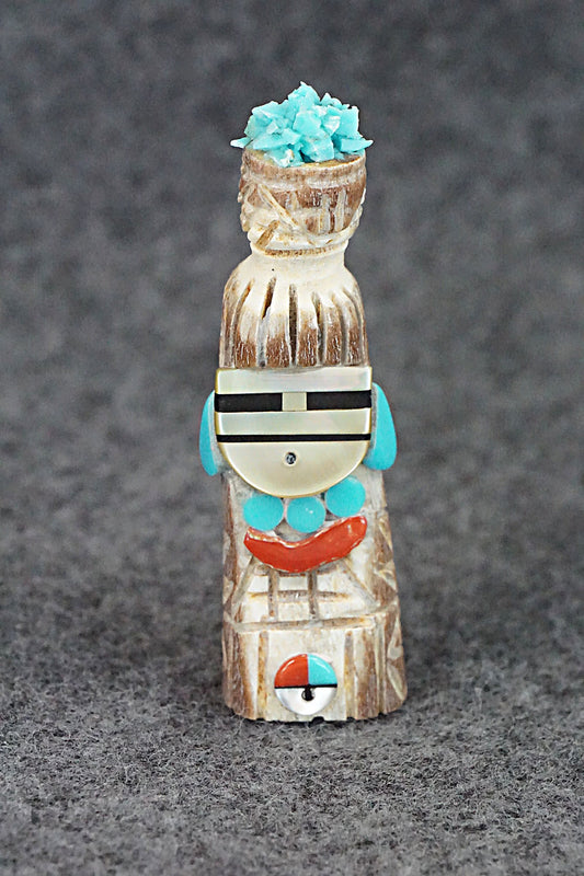 Corn Maiden Zuni Fetish Carving - Amory Cellicion