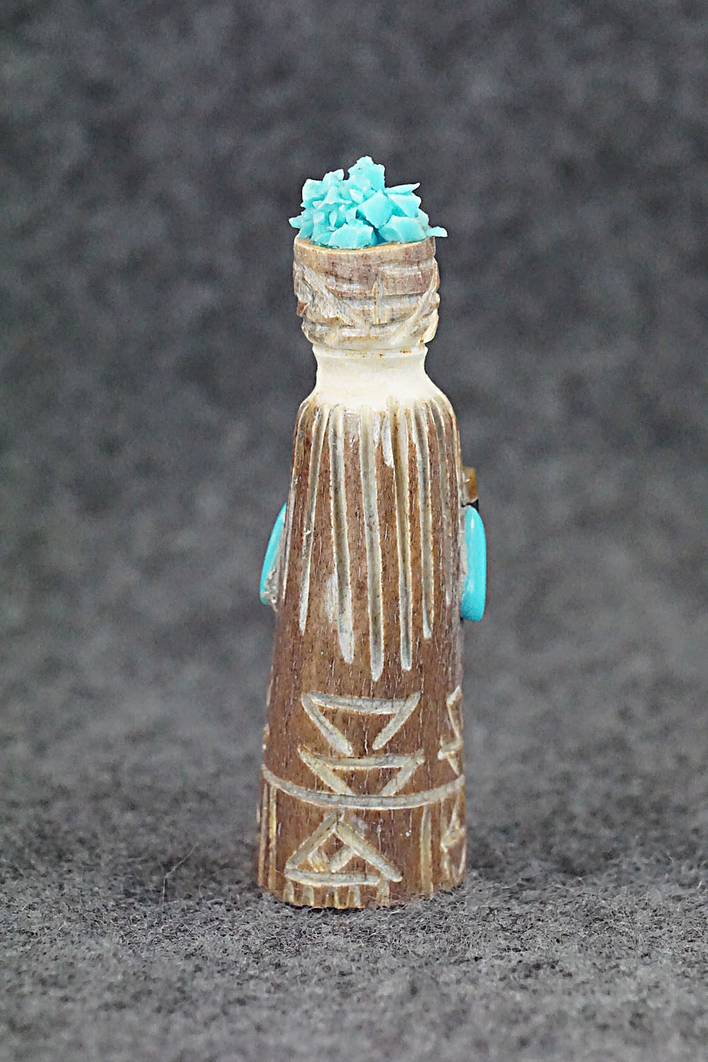Corn Maiden Zuni Fetish Carving - Amory Cellicion