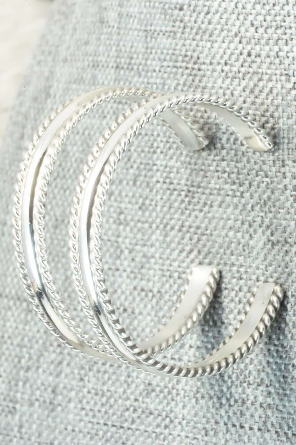 Sterling Silver Earrings - Elaine Tahe