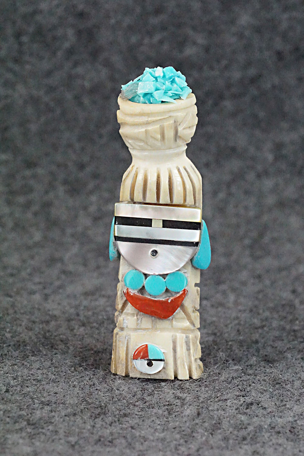 Corn Maiden Zuni Fetish Carving - Amory Cellicion
