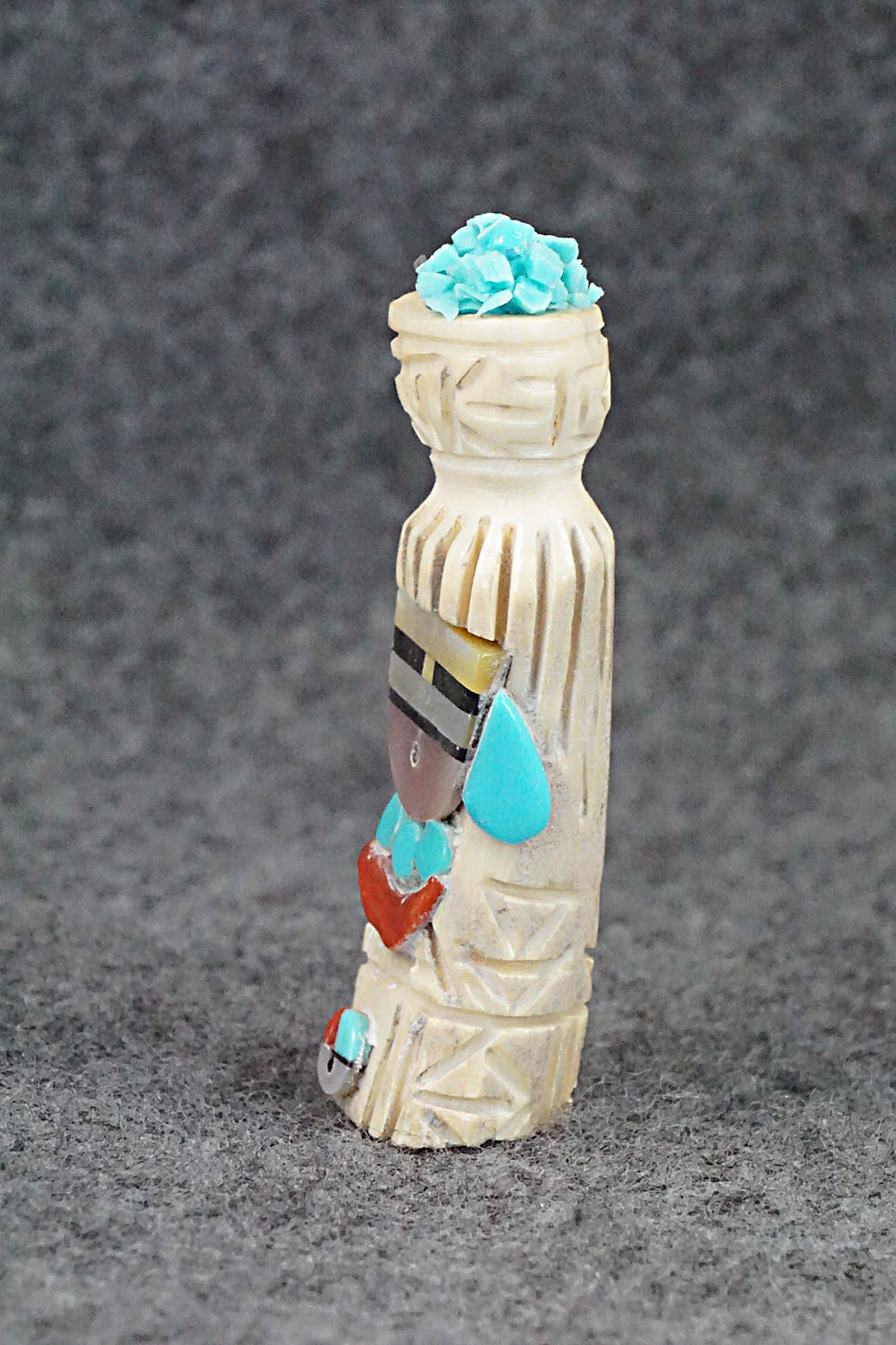 Corn Maiden Zuni Fetish Carving - Amory Cellicion