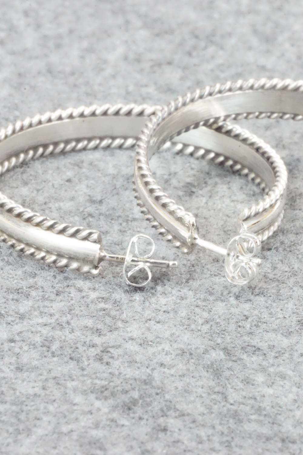 Sterling Silver Earrings - Elaine Tahe