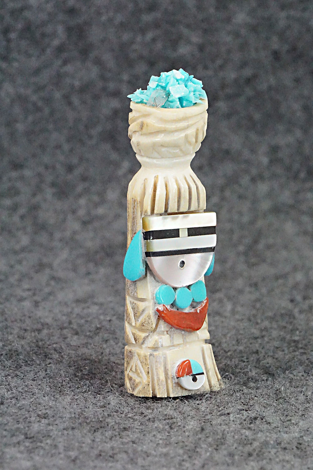 Corn Maiden Zuni Fetish Carving - Amory Cellicion