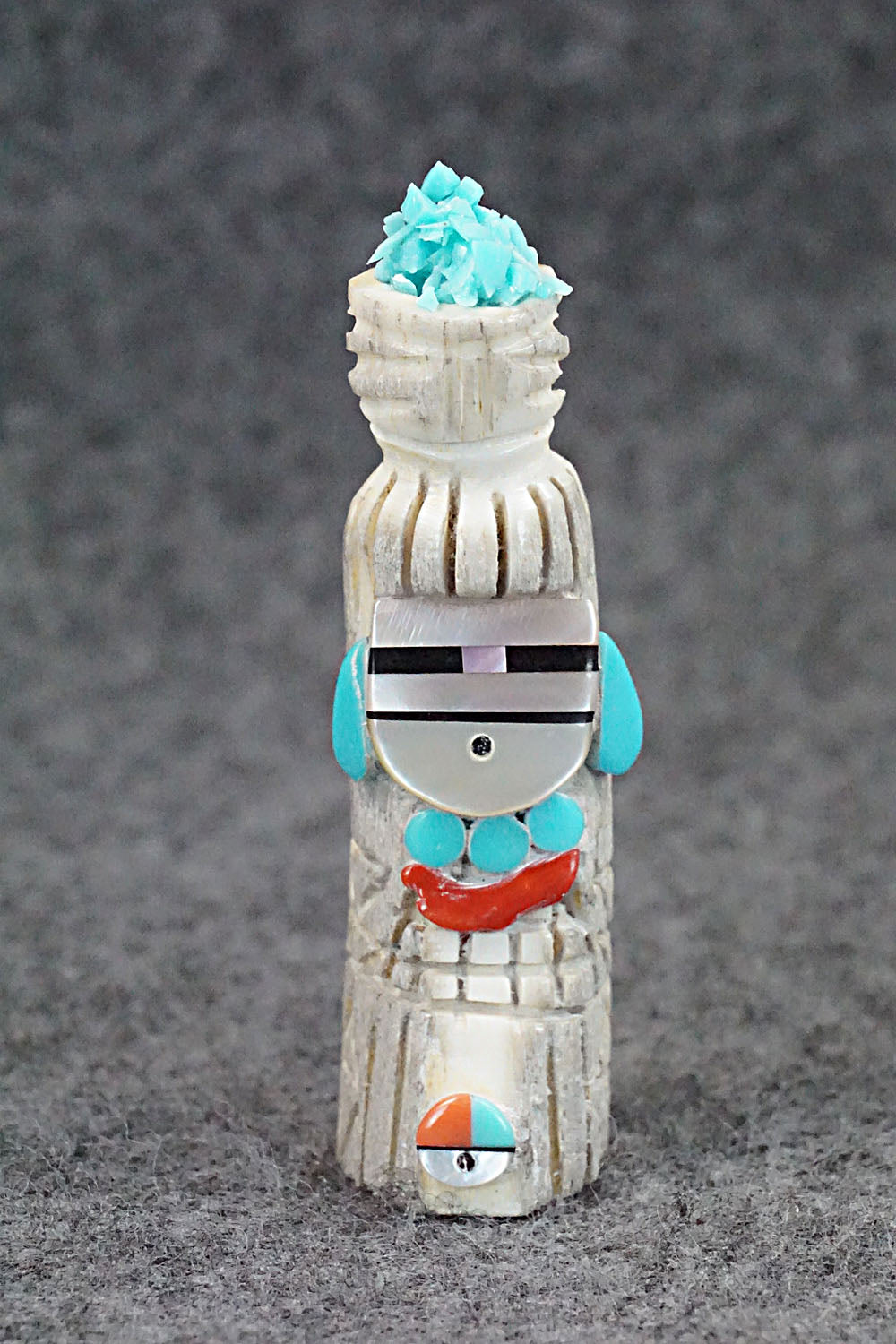 Corn Maiden Zuni Fetish Carving - Amory Cellicion