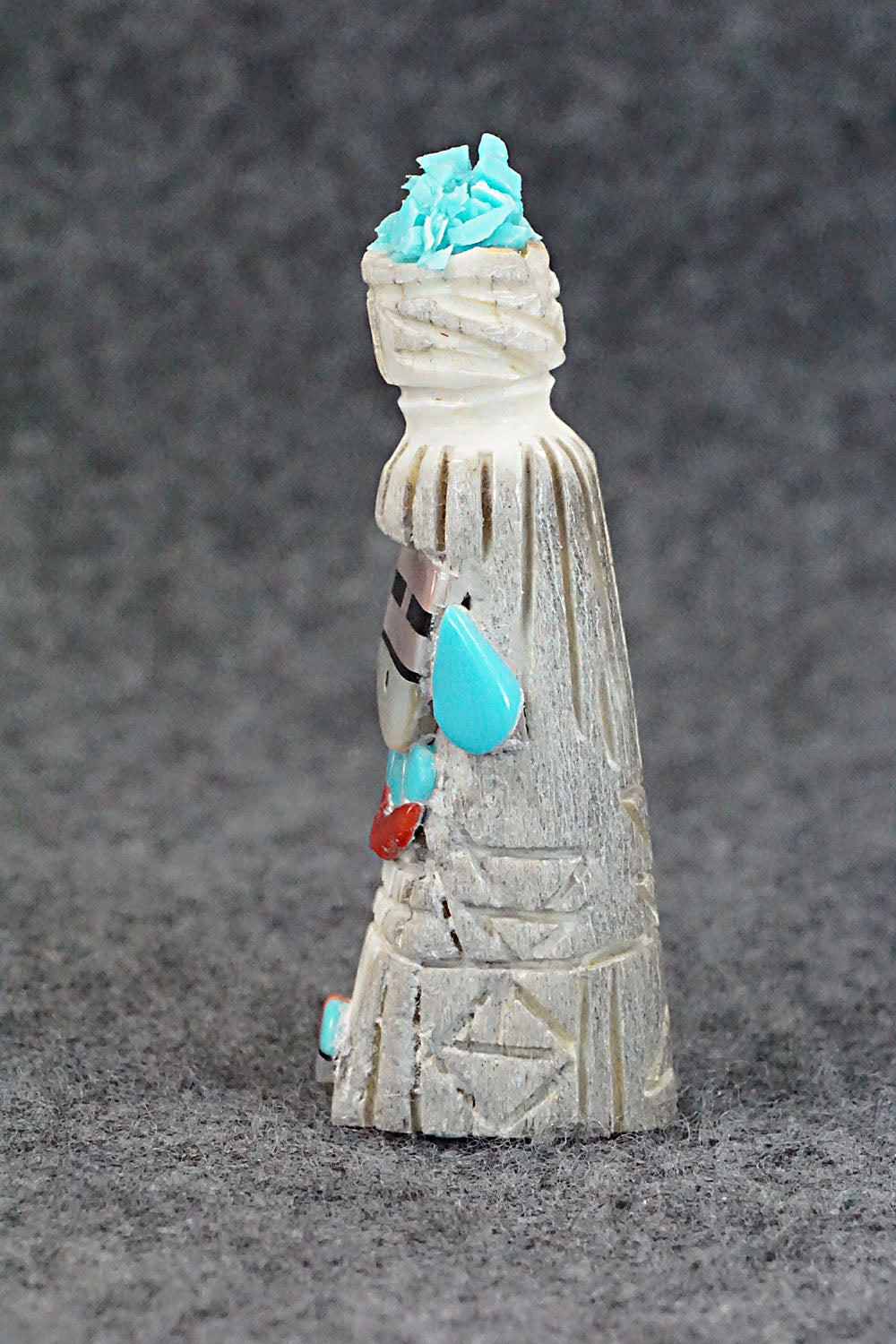 Corn Maiden Zuni Fetish Carving - Amory Cellicion