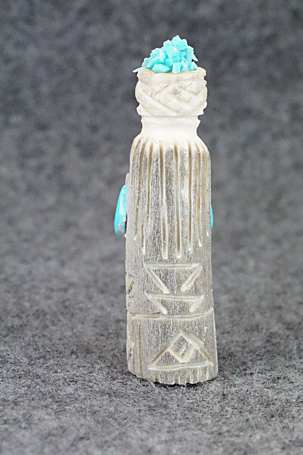 Corn Maiden Zuni Fetish Carving - Amory Cellicion