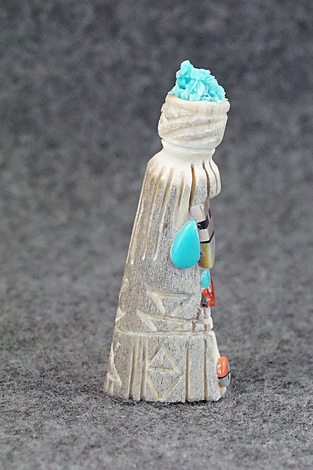 Corn Maiden Zuni Fetish Carving - Amory Cellicion