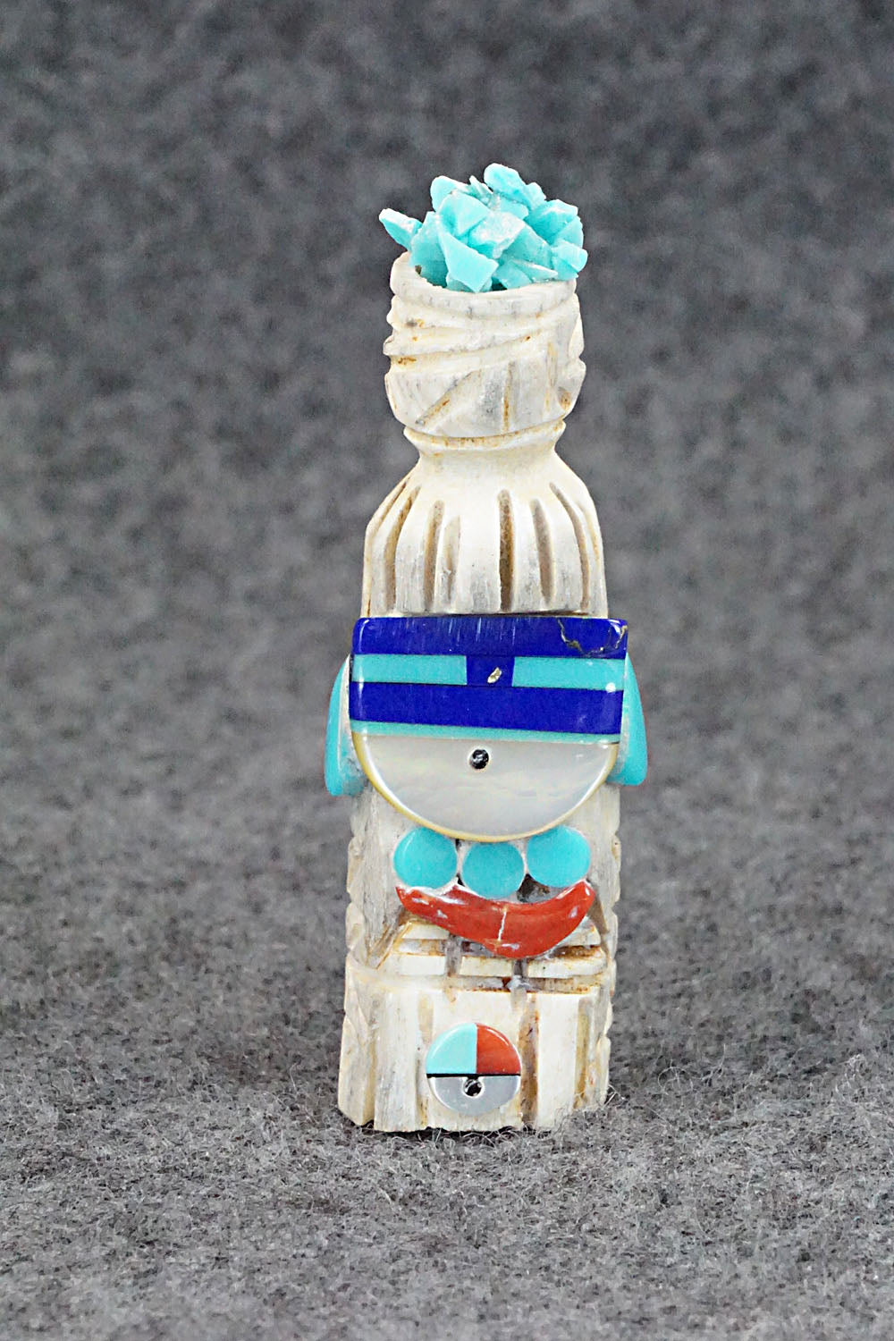 Corn Maiden Zuni Fetish Carving - Amory Cellicion