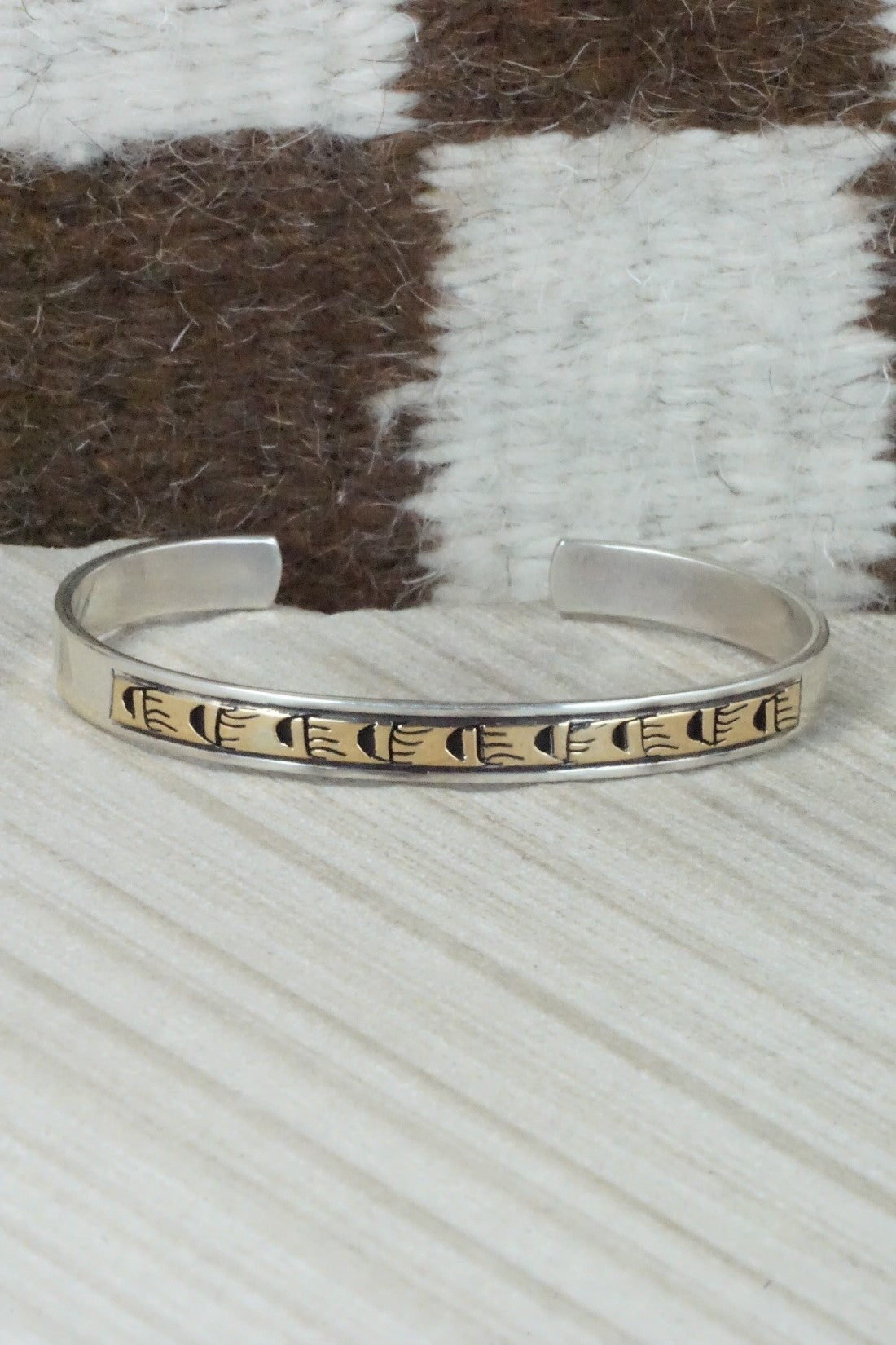 Sterling Silver & Gold Fill Bracelet - Peggy Frank