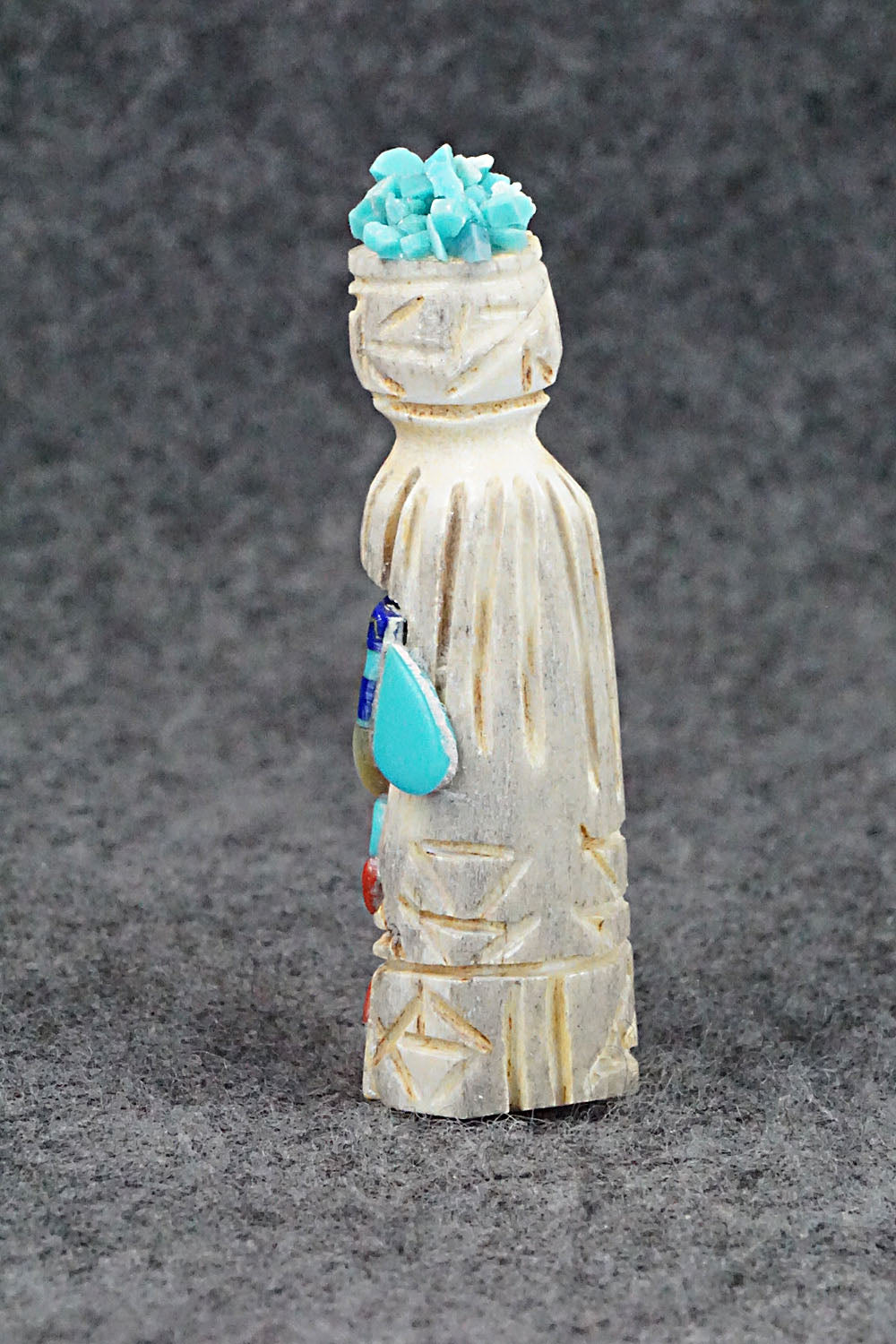 Corn Maiden Zuni Fetish Carving - Amory Cellicion