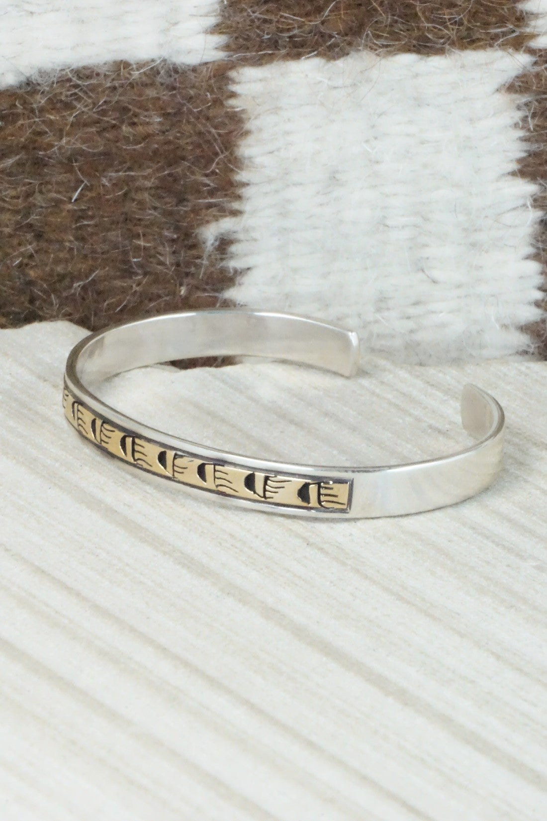 Sterling Silver & Gold Fill Bracelet - Peggy Frank
