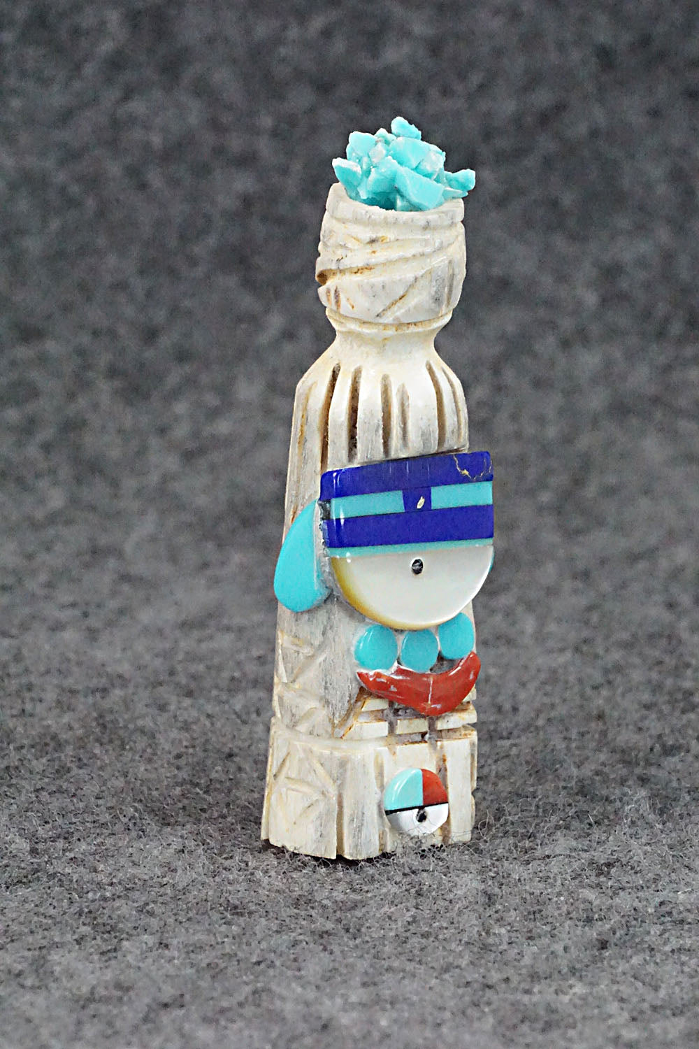 Corn Maiden Zuni Fetish Carving - Amory Cellicion