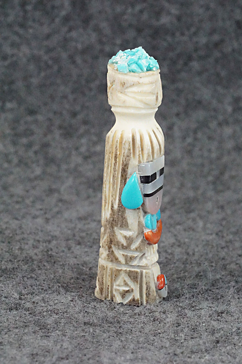Corn Maiden Zuni Fetish Carving - Amory Cellicion