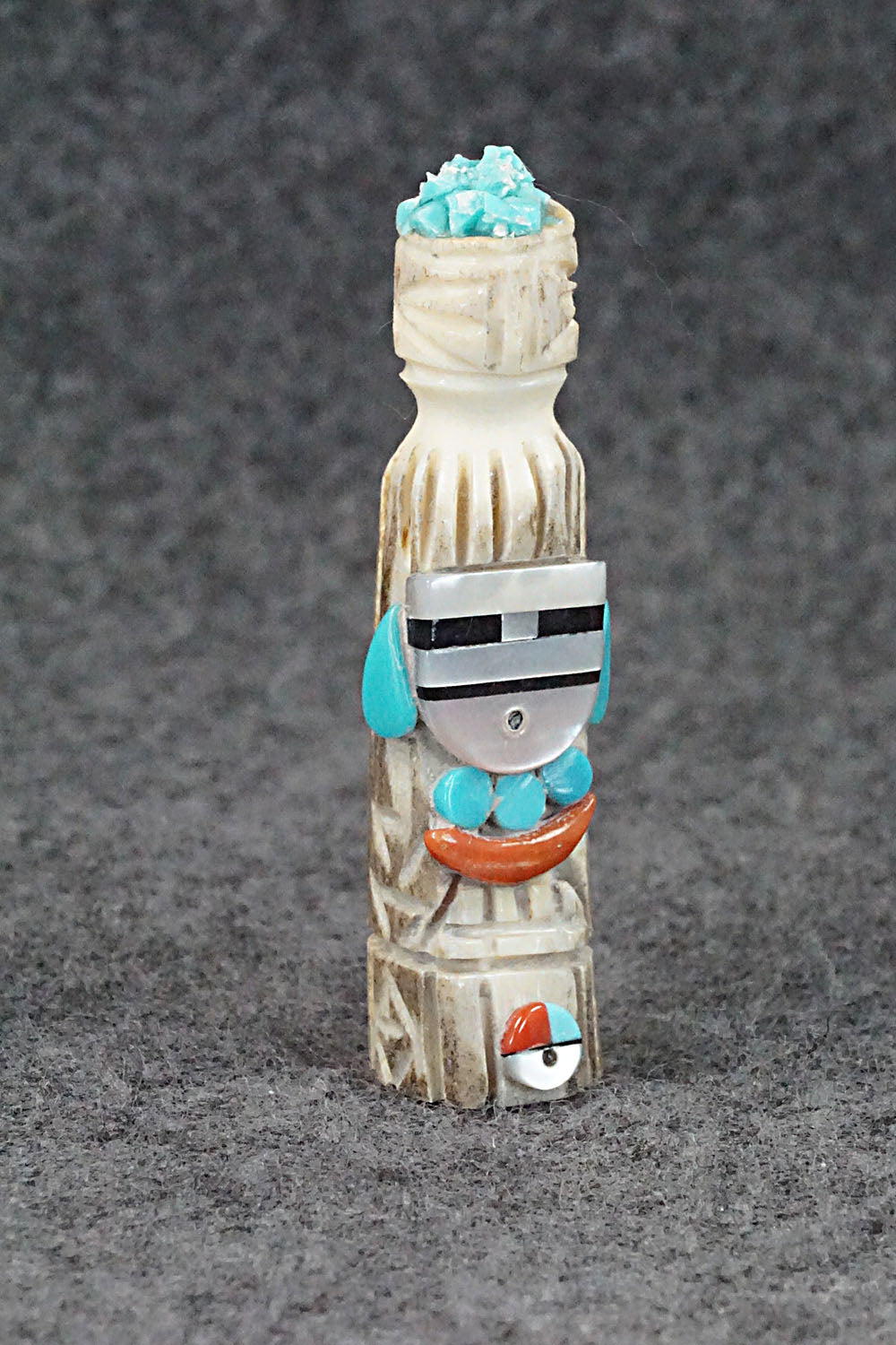 Corn Maiden Zuni Fetish Carving - Amory Cellicion
