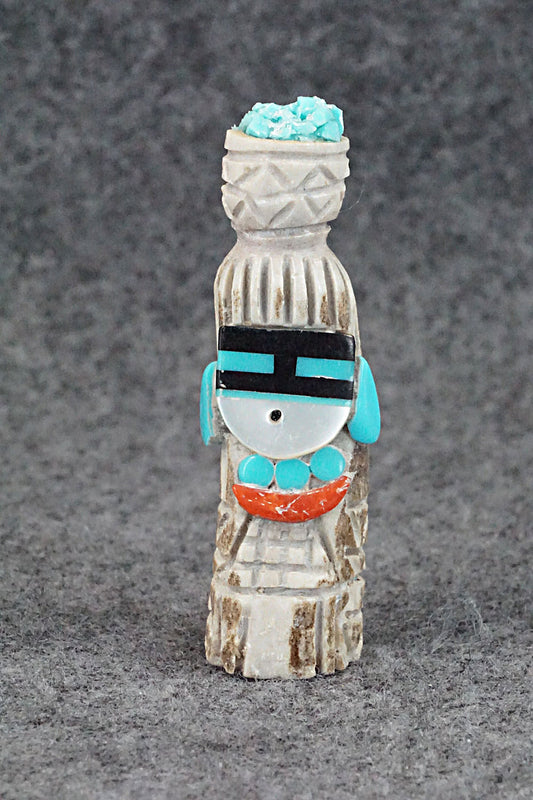 Corn Maiden Zuni Fetish Carving - Amory Cellicion