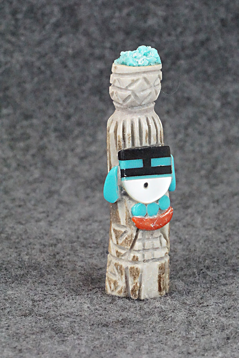 Corn Maiden Zuni Fetish Carving - Amory Cellicion
