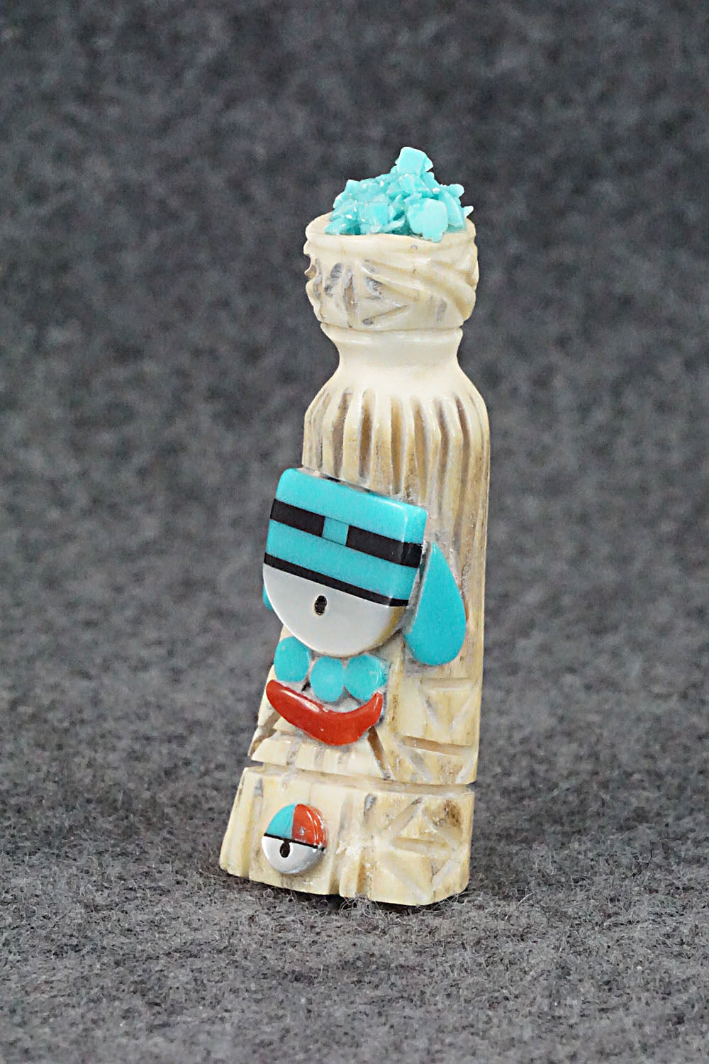 Corn Maiden Zuni Fetish Carving - Amory Cellicion