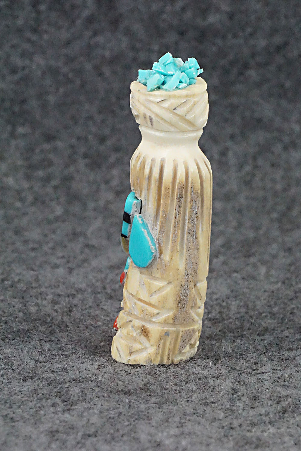 Corn Maiden Zuni Fetish Carving - Amory Cellicion