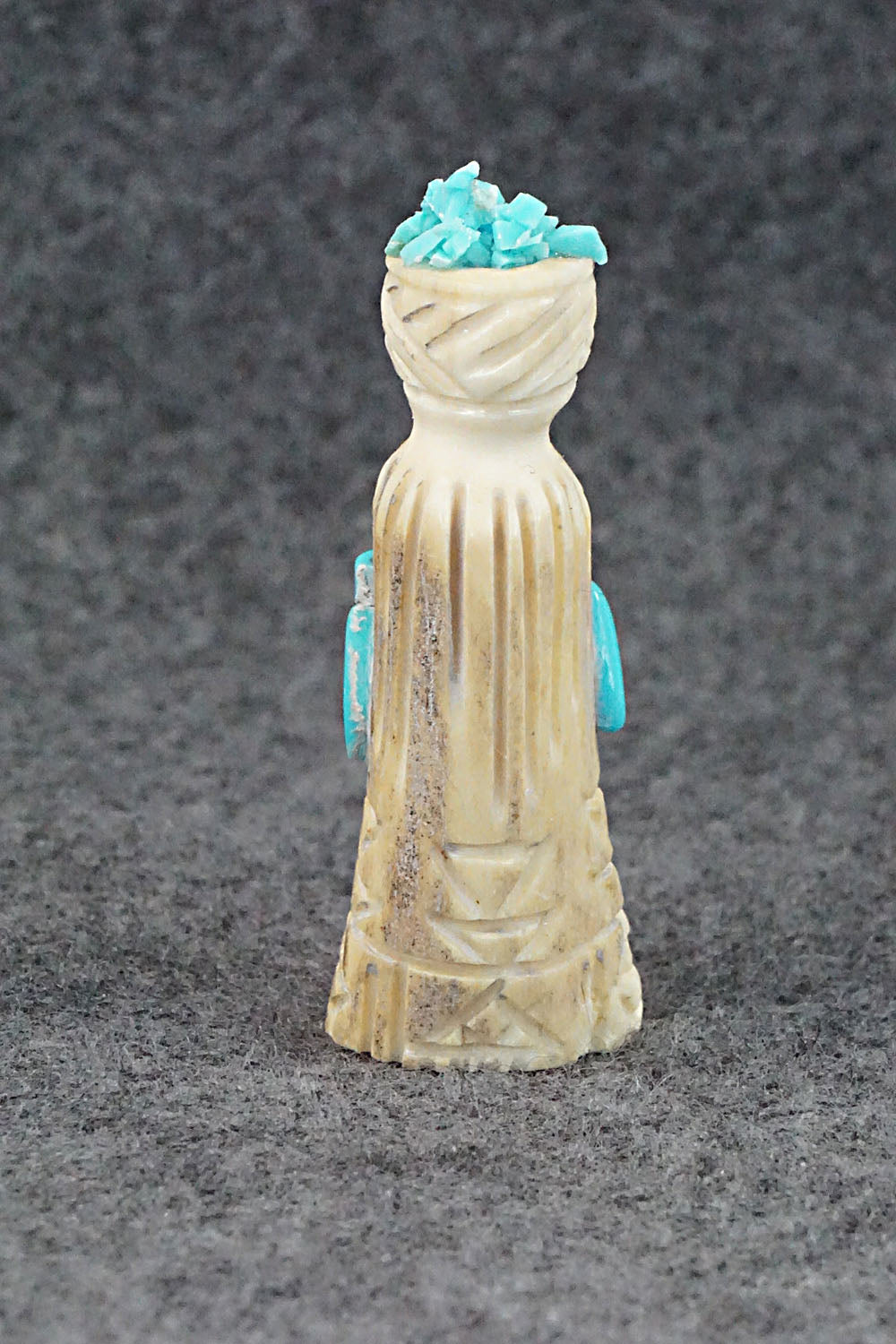 Corn Maiden Zuni Fetish Carving - Amory Cellicion