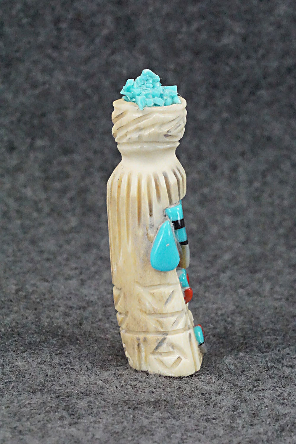 Corn Maiden Zuni Fetish Carving - Amory Cellicion