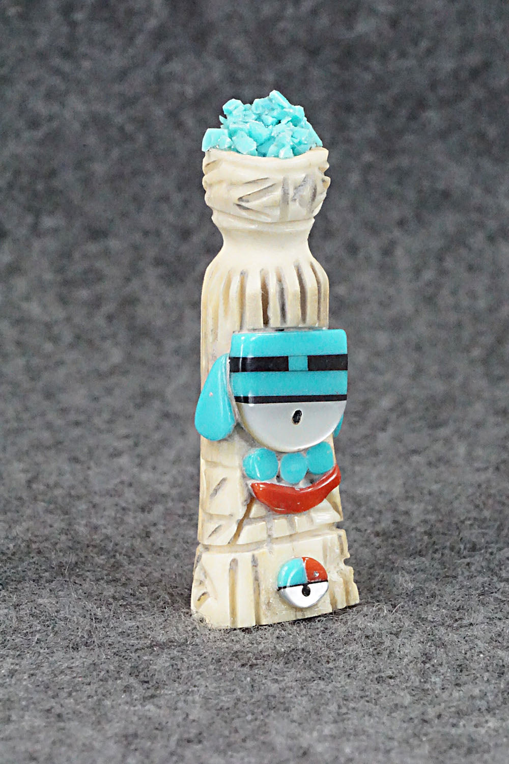 Corn Maiden Zuni Fetish Carving - Amory Cellicion