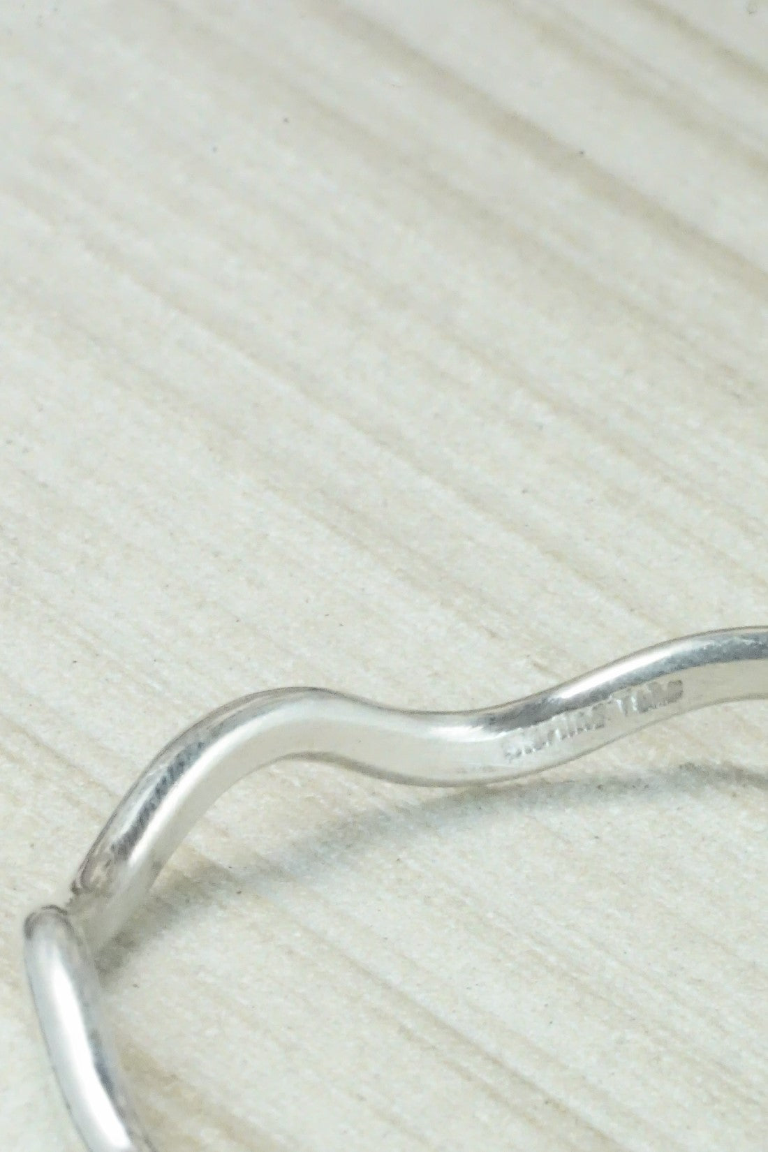 Sterling Silver Bangle Bracelet - Elaine Tahe