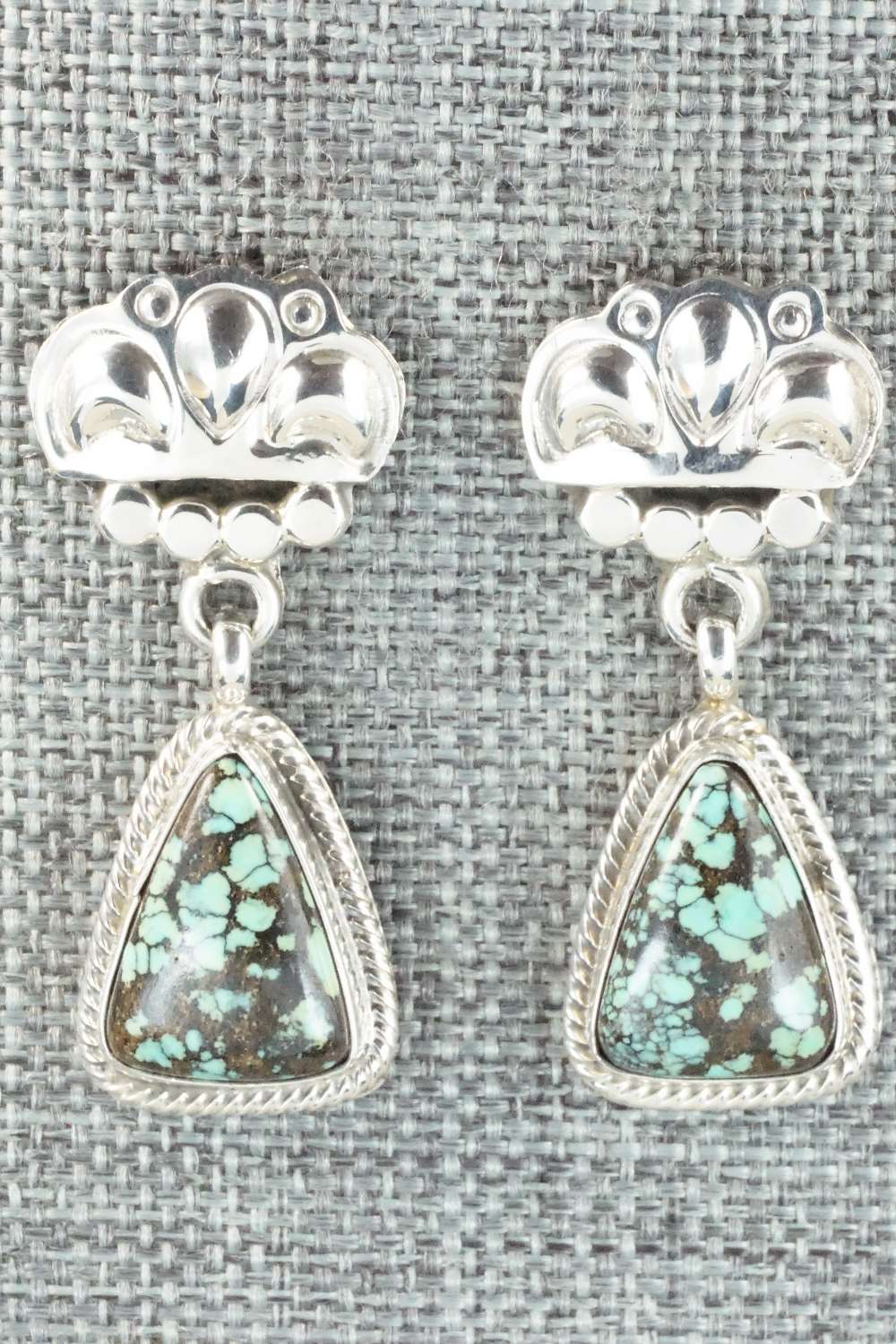 Turquoise & Sterling Silver Necklace Set - Raymond Delgarito