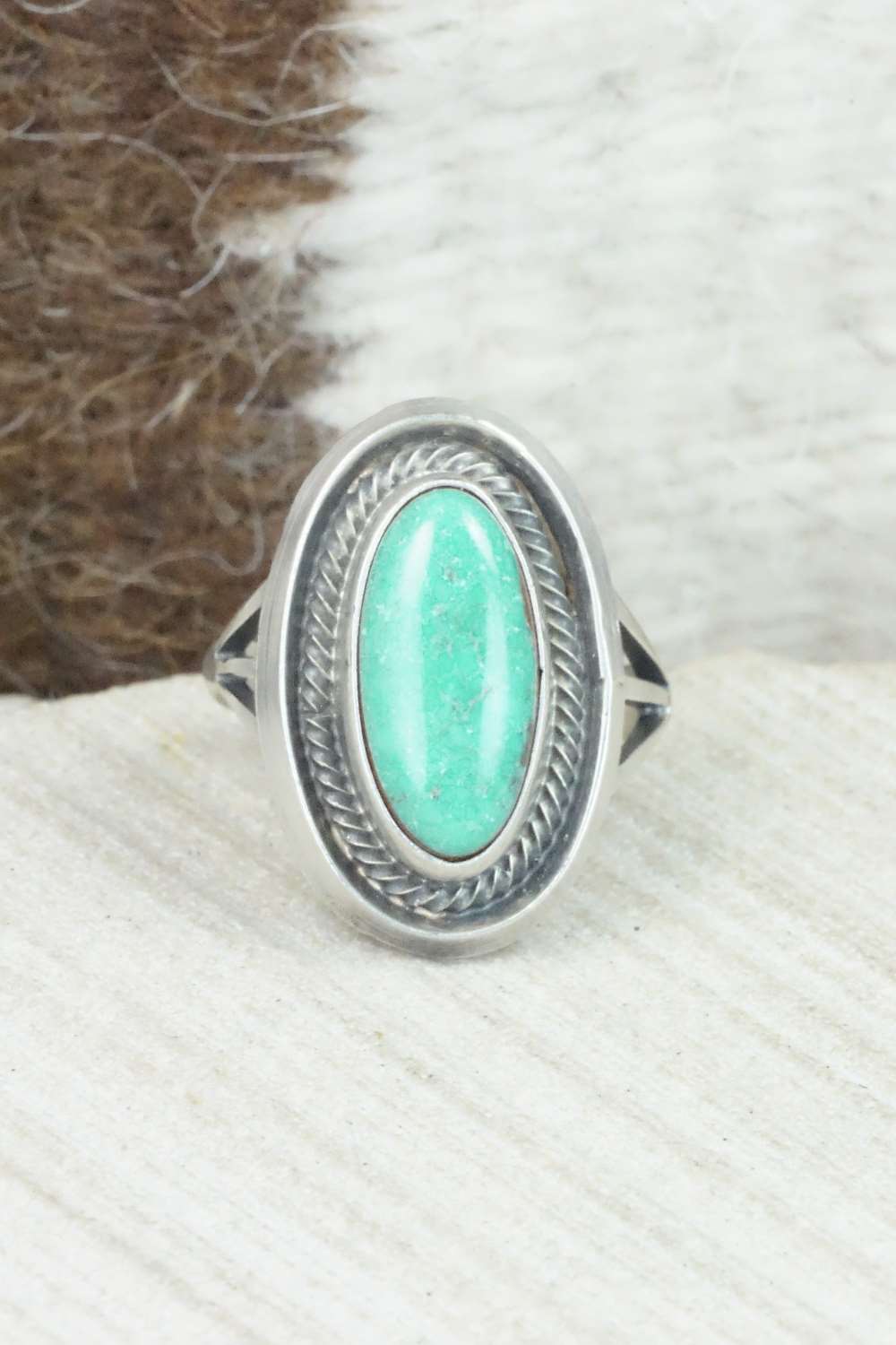 Turquoise & Sterling Silver Necklace Set - Raymond Delgarito