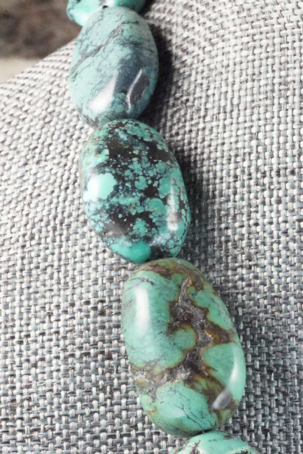 Turquoise & Sterling Silver Necklace - Doreen Jake