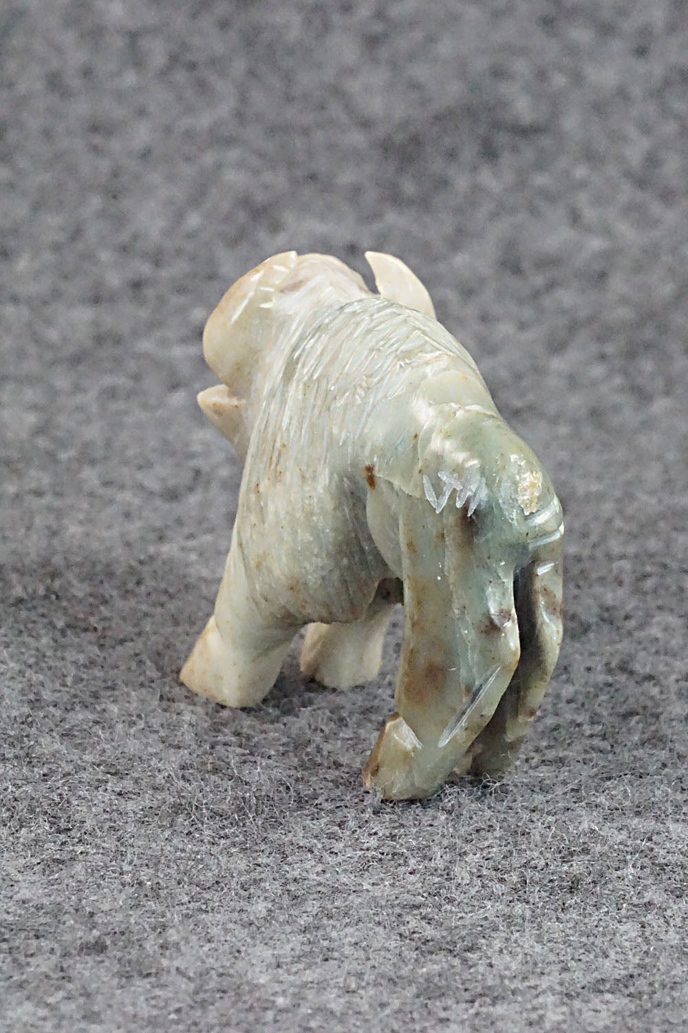 Buffalo Zuni Fetish Carving - Jonas Hustito