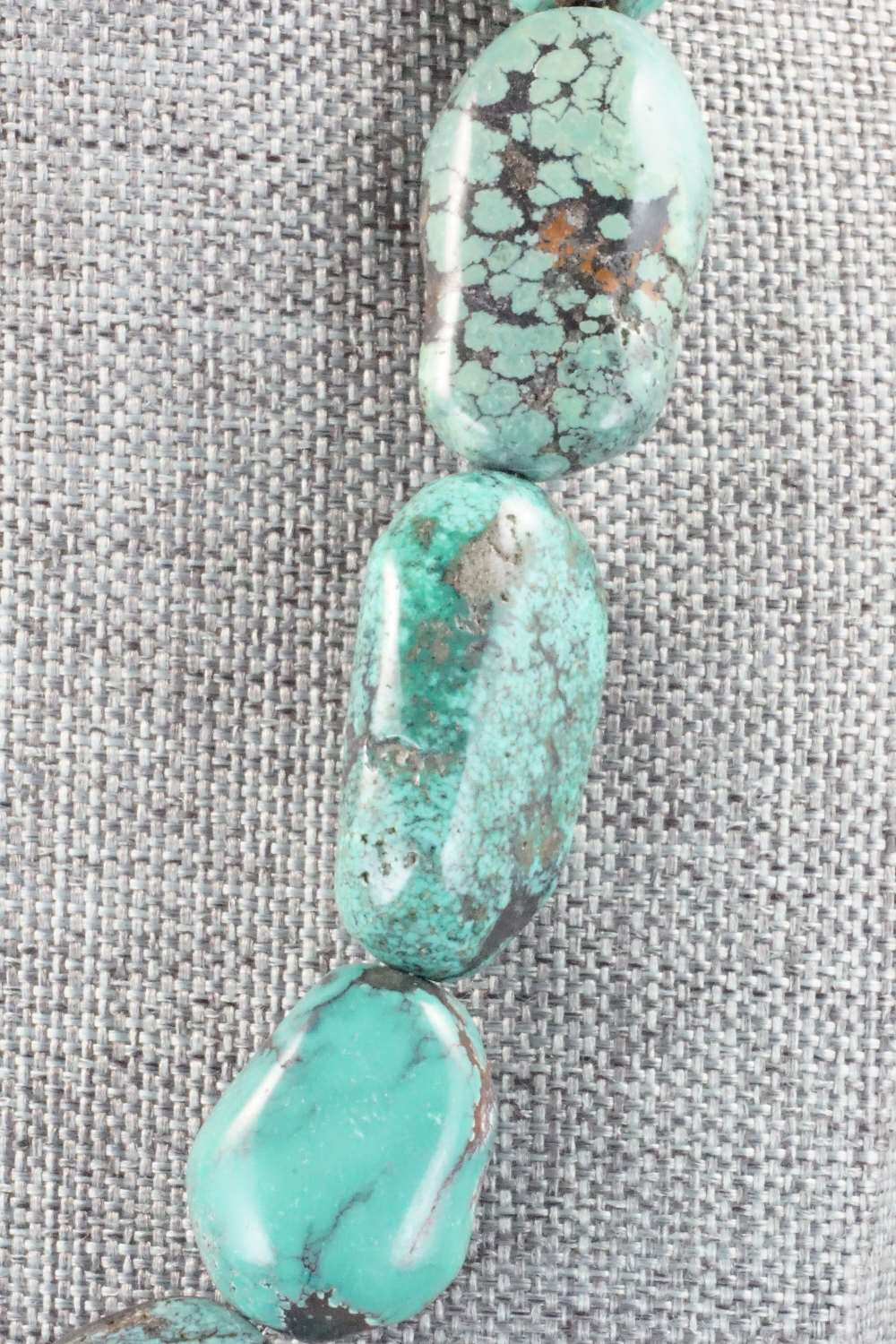 Turquoise & Sterling Silver Necklace - Doreen Jake