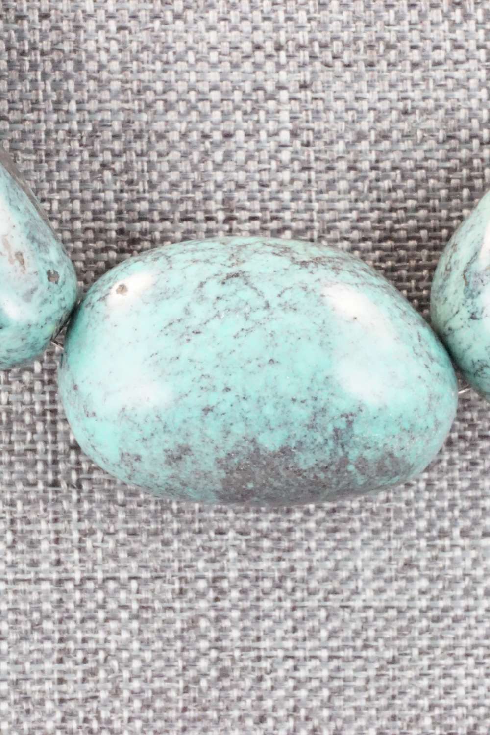 Turquoise & Sterling Silver Necklace - Doreen Jake