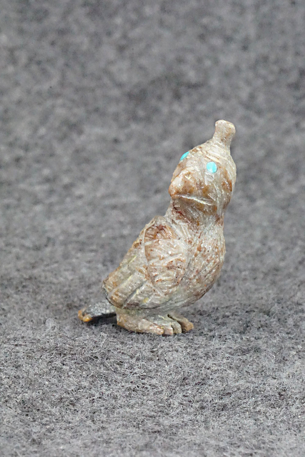 Quail Zuni Fetish Carving - Jonas Hustito