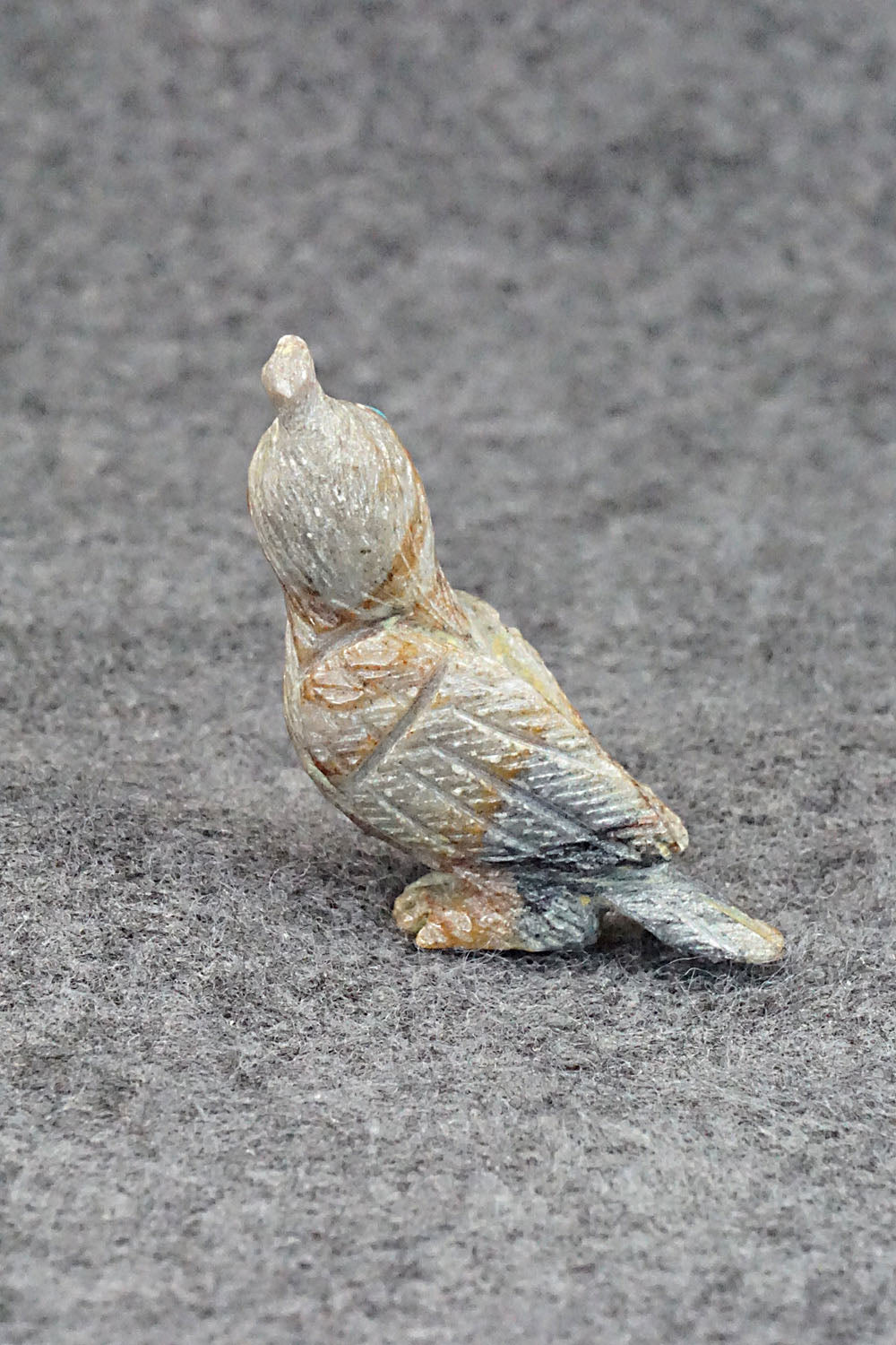Quail Zuni Fetish Carving - Jonas Hustito