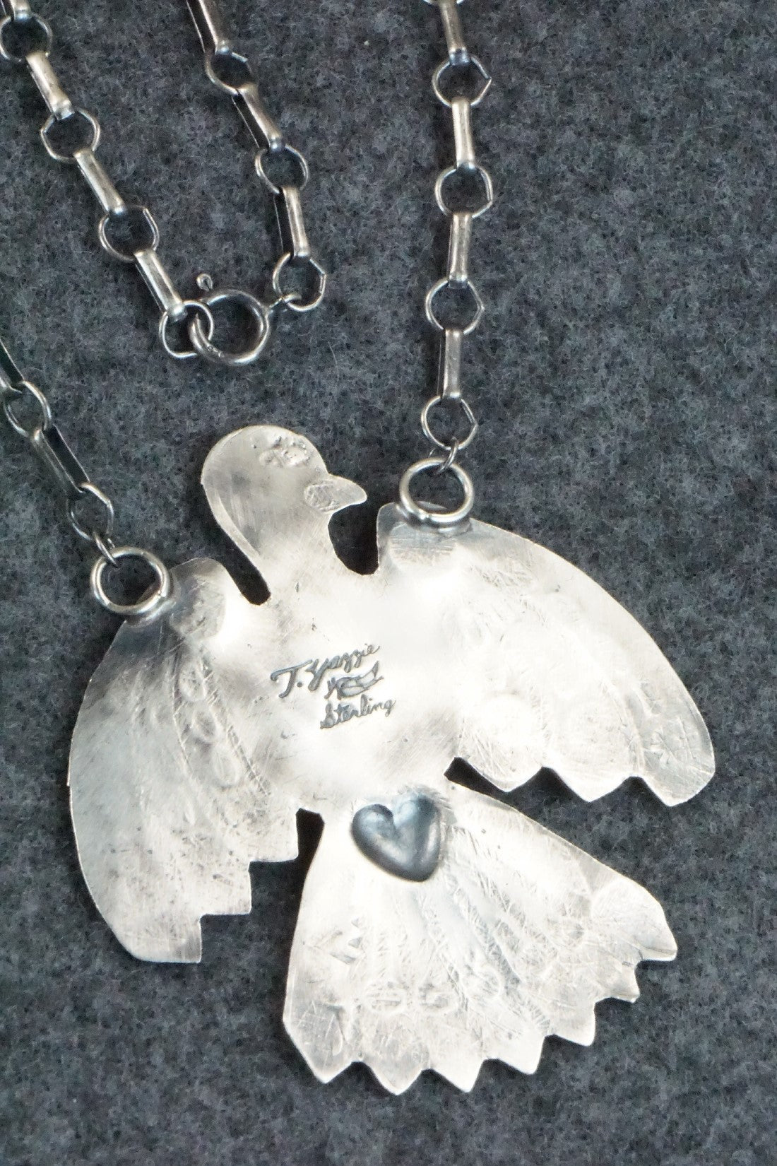 Turquoise & Sterling Silver Necklace - Tim Yazzie