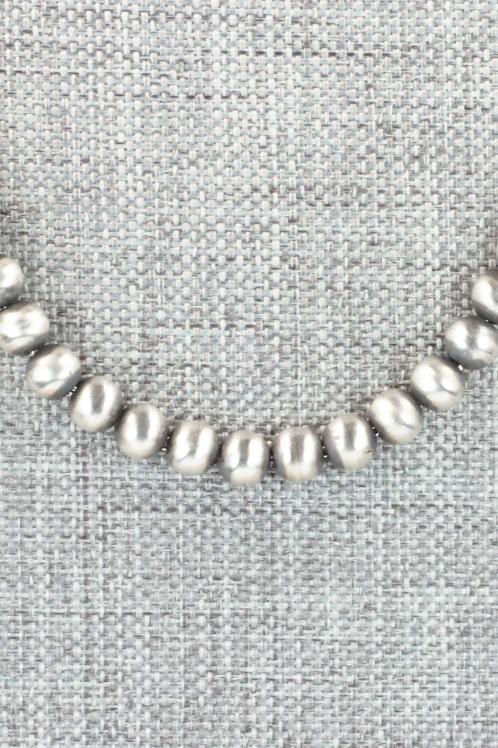 Sterling Silver Navajo Pearl Necklace - Jan Mariano
