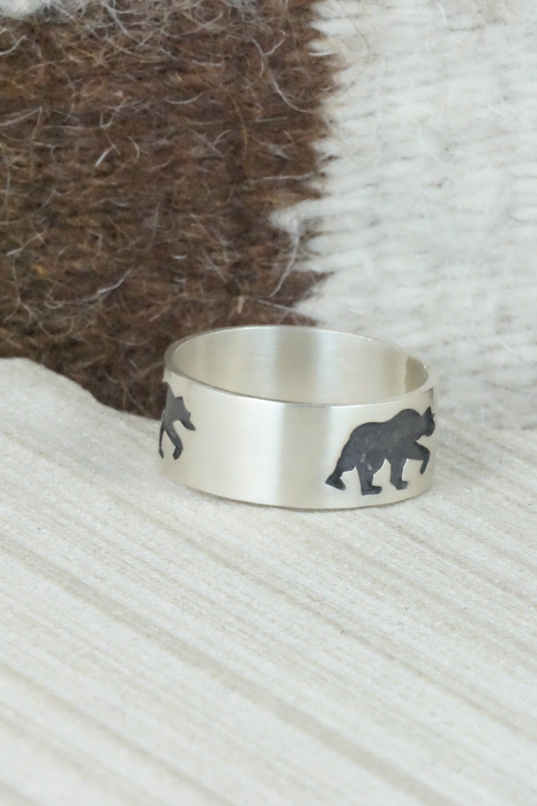 Lester Rings Sterling Silver Ring - Lester Gene - Size 14 – High Lonesome Trading
