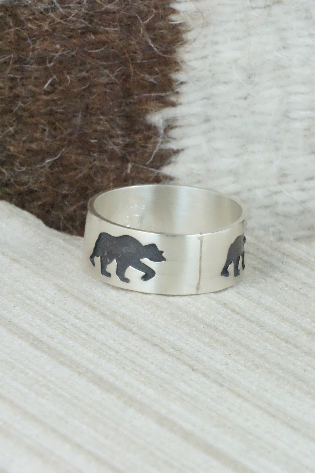 Lester Rings Sterling Silver Ring - Lester Gene - Size 14 – High Lonesome Trading