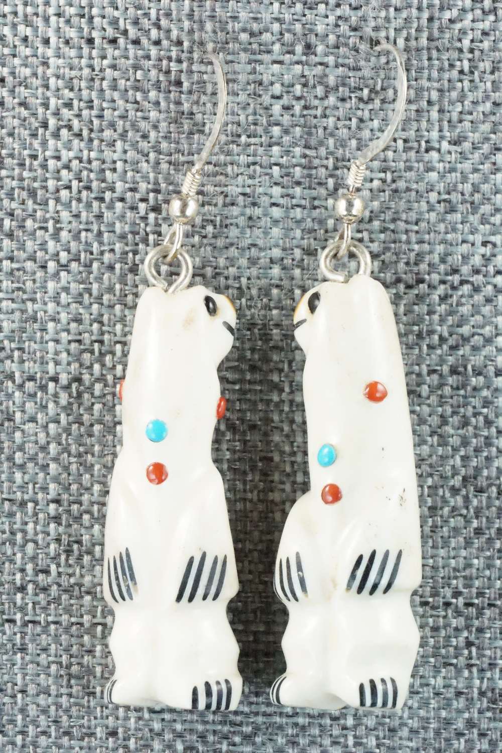 Antler & Sterling Silver Earrings - Claudia Peina