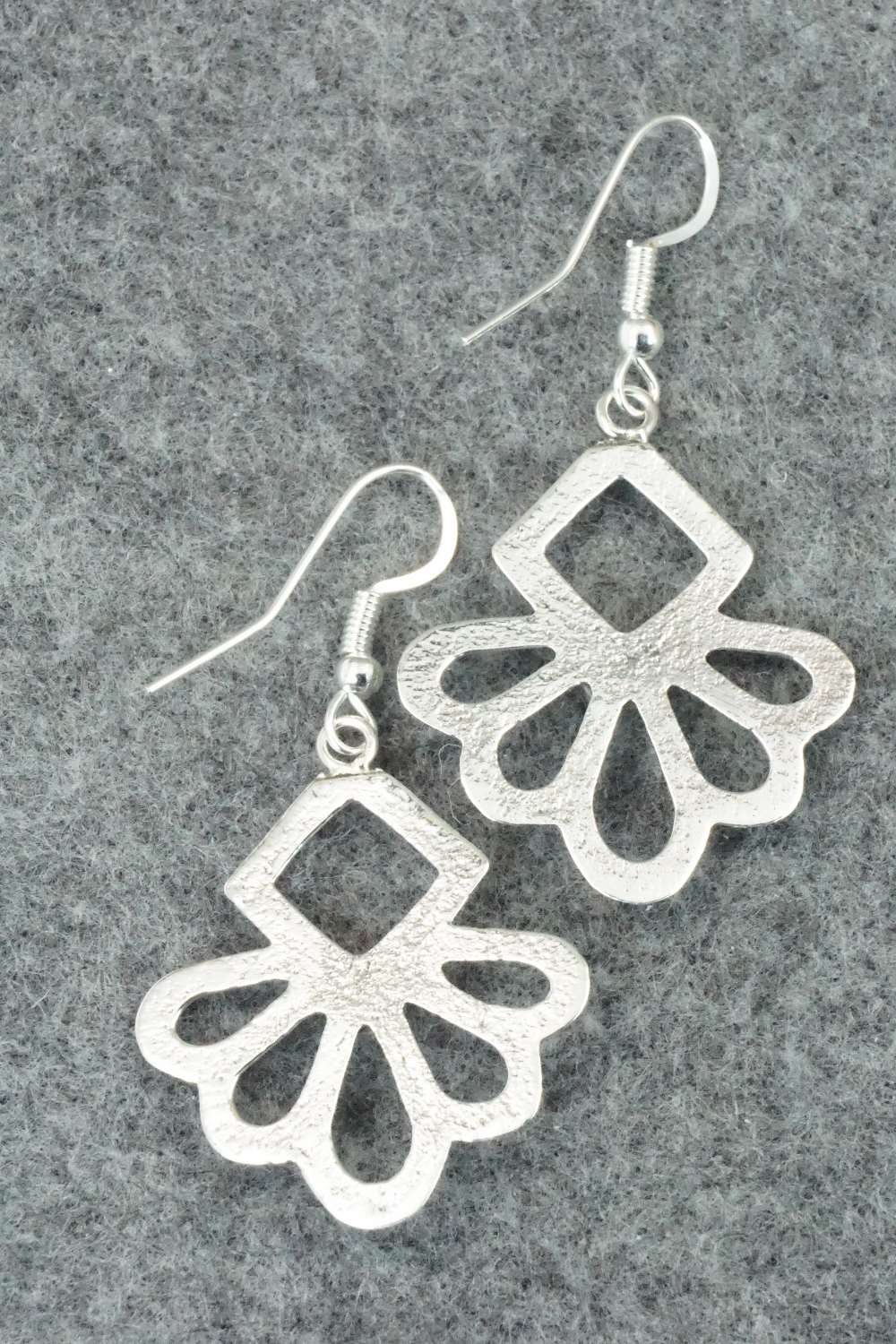 Turquoise & Sterling Silver Earrings - Lorraine Chee