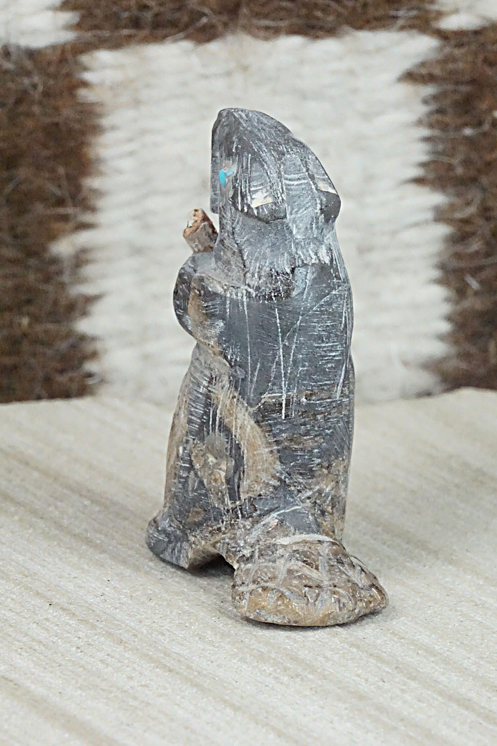 Beaver Zuni Fetish Carving - Jerrold Lahaleon
